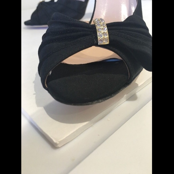 NEW Sarah Jessica‎ Parker SJP Doris Grosgrain Half d'Orsay Pump [SZ 39.5 ] - Picture 8 of 12